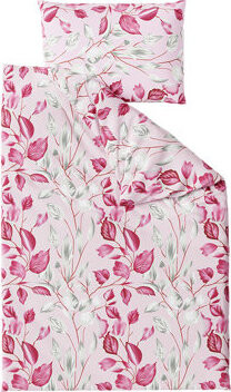 TEXTILOMANIE Bavlnené obliečky LISTY ružové