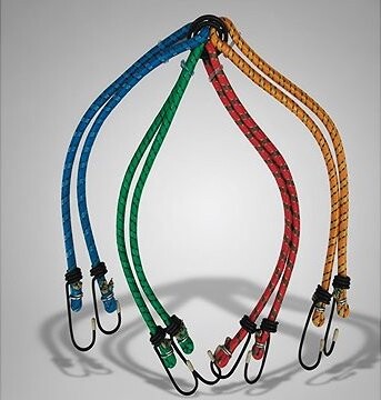 PREXIM Gumový pavúk, 4× 60 cm, priemer 8 mm