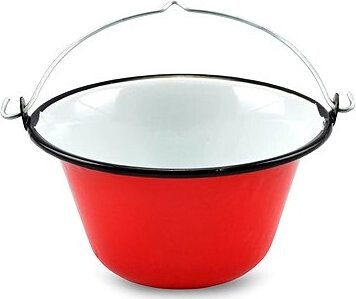 IGOTREND Kotlík na guláš smalt 0,8 l/16 cm, červený