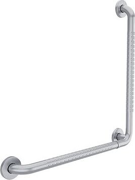 Nimco Bezpečnostné držadlo do kúpeľne a WC – 600 mm nerez nosnosť 150 kg lomené BML 906060-10