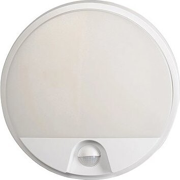 Eurakles Darja s pohyb.senzorem 15 W, 1600 lm, IP54, 21 × 21 × 4,9 cm, bílé