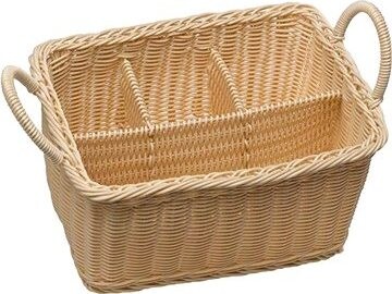 Košík na príbory APS Economic 26 × 18 cm svetlý