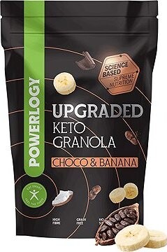 Powerlogy Upgraded Keto Granola Choco and Banana 350 g
