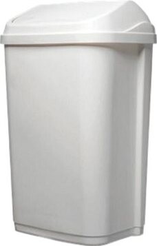 Gastro Kôš s otočným vekom 10 l, biely