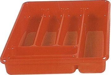 Príborník plast 6 priehradok M-Plast, rôzne farby