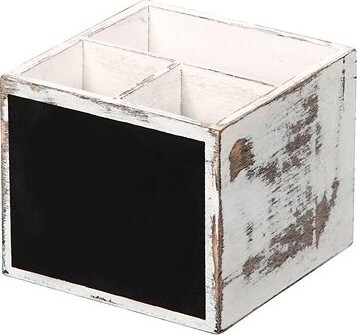 Kesper Zásobník na príbory 12 × 10 cm, biely