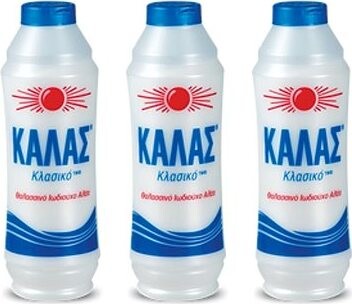 KALAS CLASSIC Jemná morská soľ z Grécka, 750 g, 3 ks