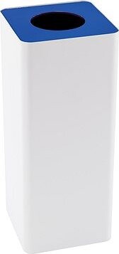 Odpadkový kôš na triedený odpad Caimi Brevetti Centolitri W, 100 l – modrý, papier