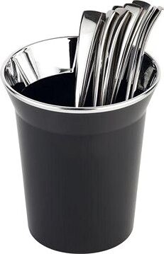 Stojanček na príbory APS Top Chróm 15 × 13 cm čierny