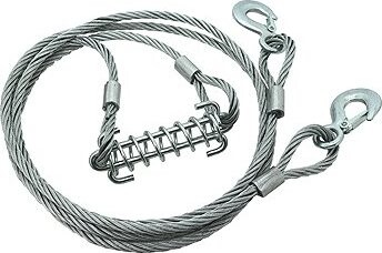 COMPASS lano vyslobodzovacie 7000 kg s karabínami, odpružené