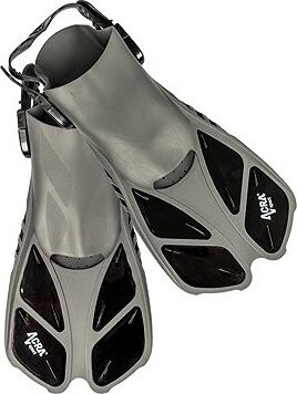 ACRA Potápačské plutvy F618, krátke, 36 – 41, čierne