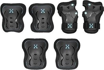 Nex Súprava chráničov EX320, čierno-modrá veľ. M