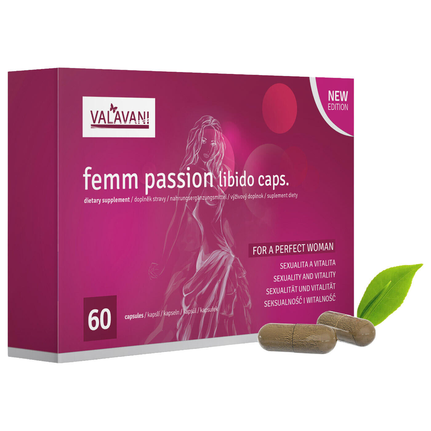 Valavani Femm Passion Libido 60 kapsúl