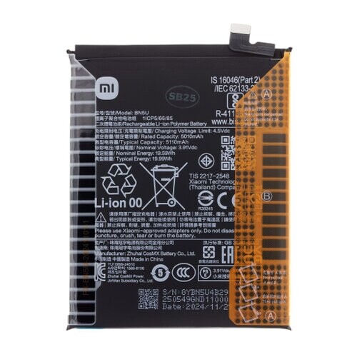 BN5U Xiaomi Original Baterie 5110mAh (Service Pack)
