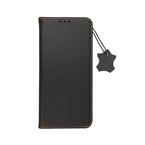 Puzdro Genuine Leather Book Samsung Galaxy A54 5G - čierne