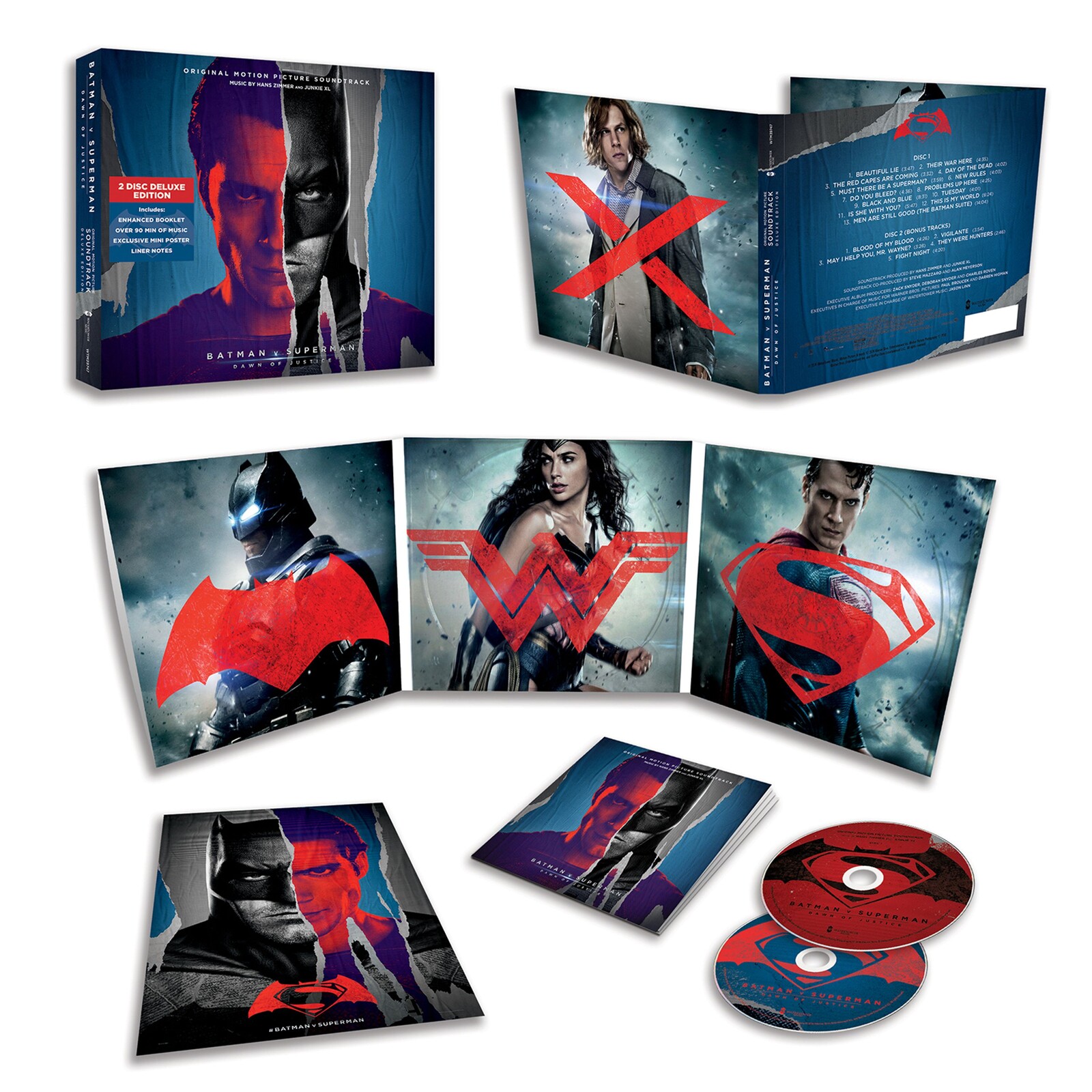 Hans Zimmer & Junkie XL, BATMAN V SUPERMAN: DAWN OF JUSTICE, CD