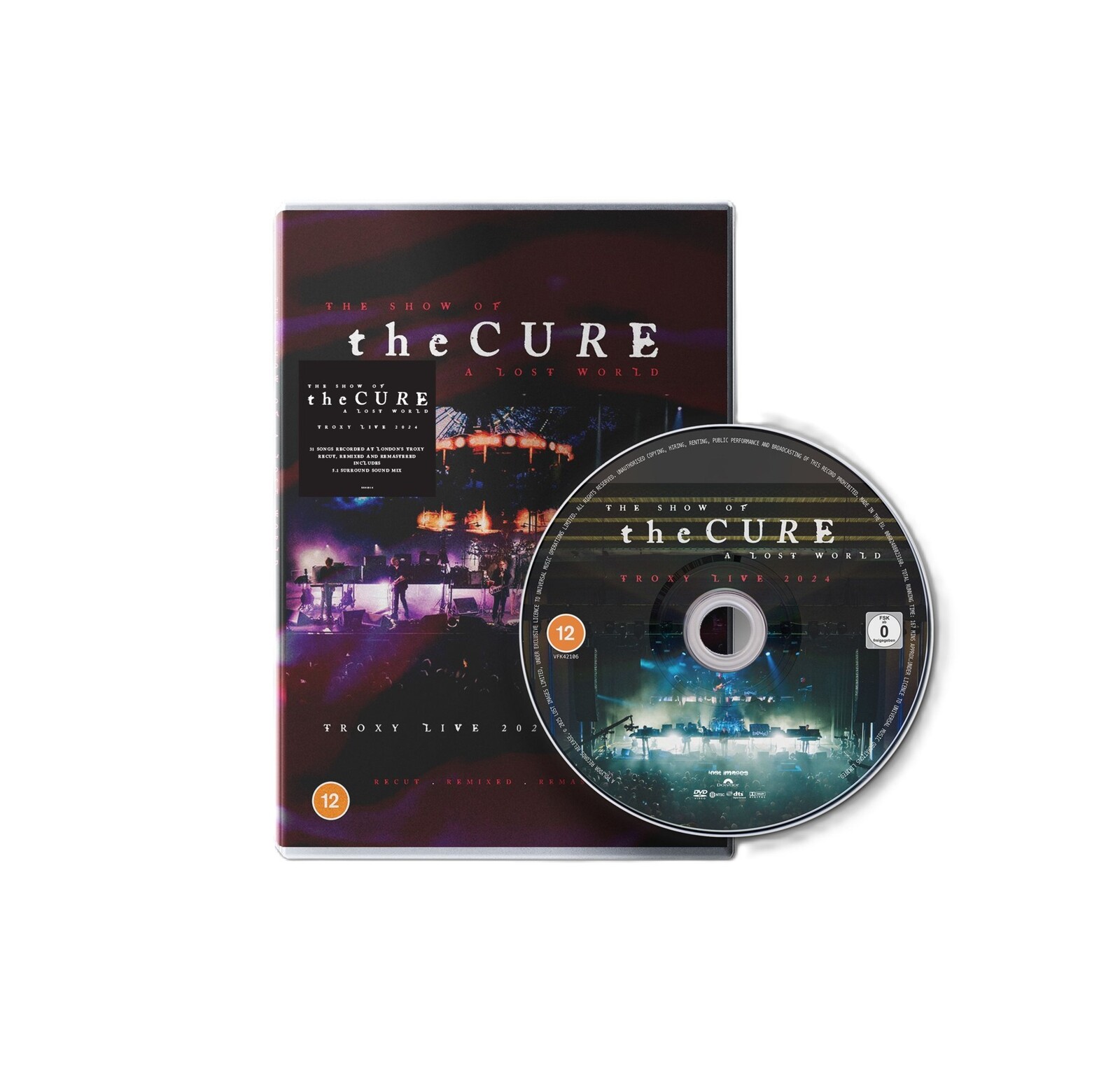 The Cure, The Show Of A Lost World: Troxy Live 2024, DVD