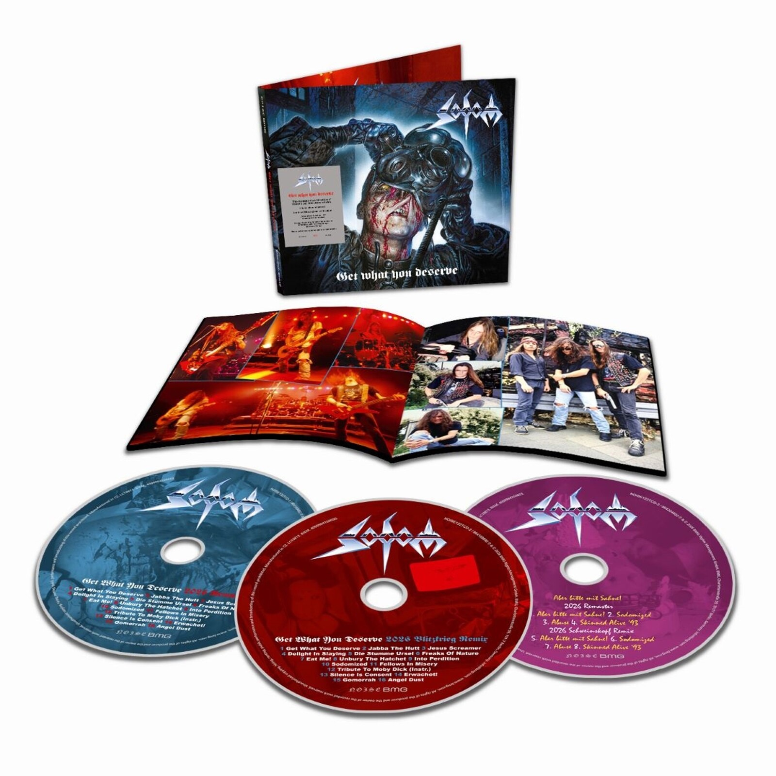 Sodom, Get What You Deserve, CD