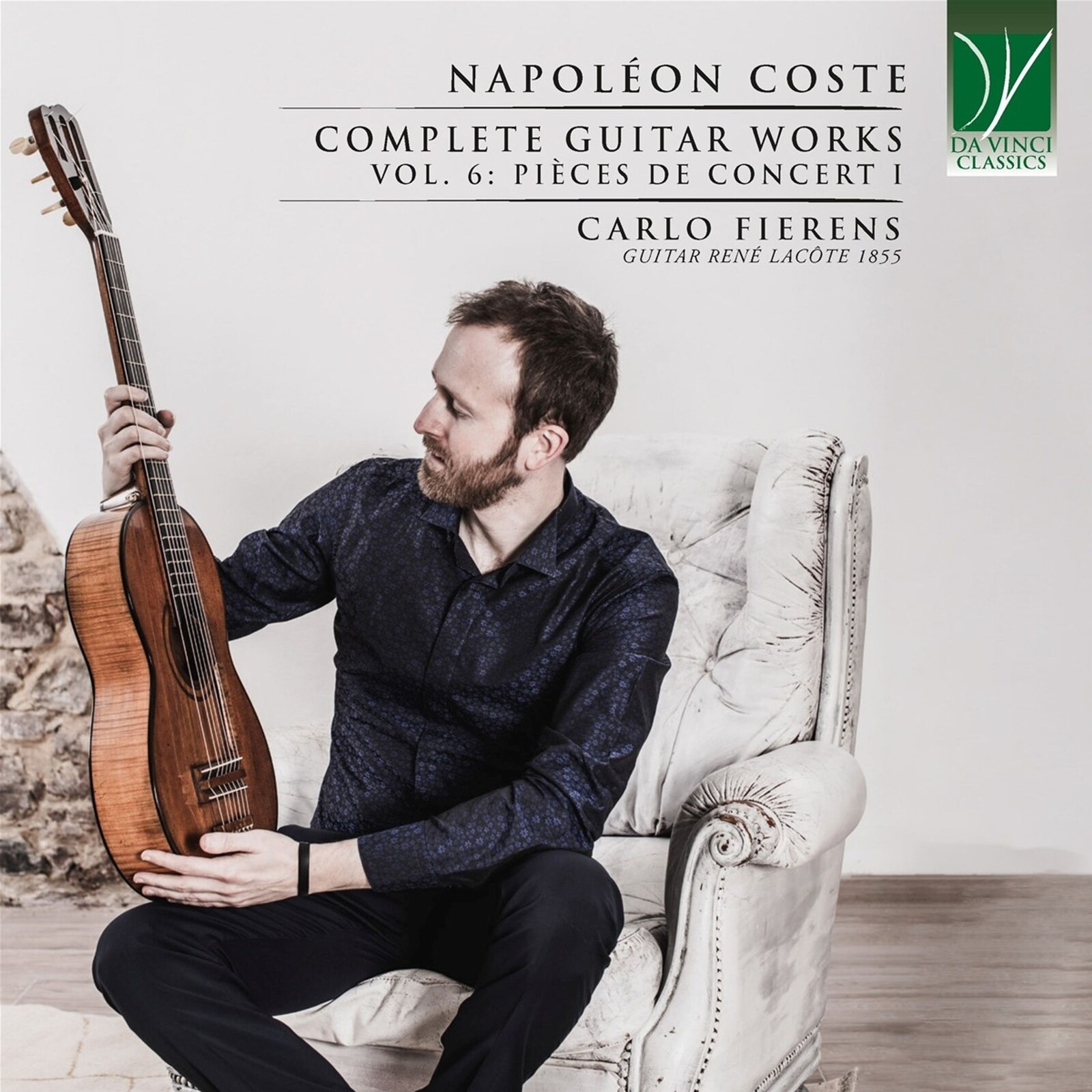 Carlo Fierens, NAPOLEON COSTE: COMPLETE GUITAR WORKS VOL. 6: PIECES DE CONCERT I, CD