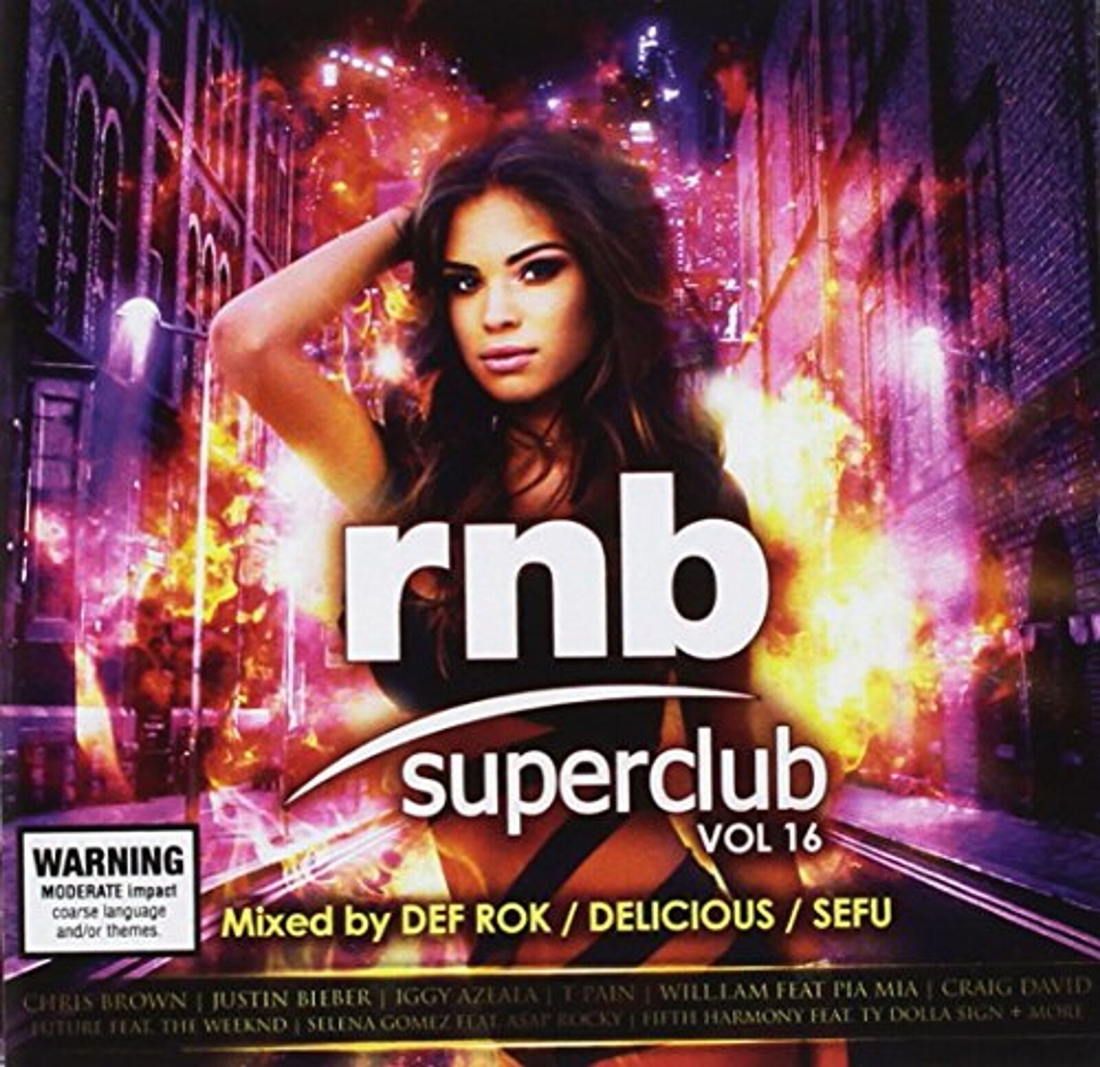 Jeff Kite, RNB SUPERCLUB V.16, CD