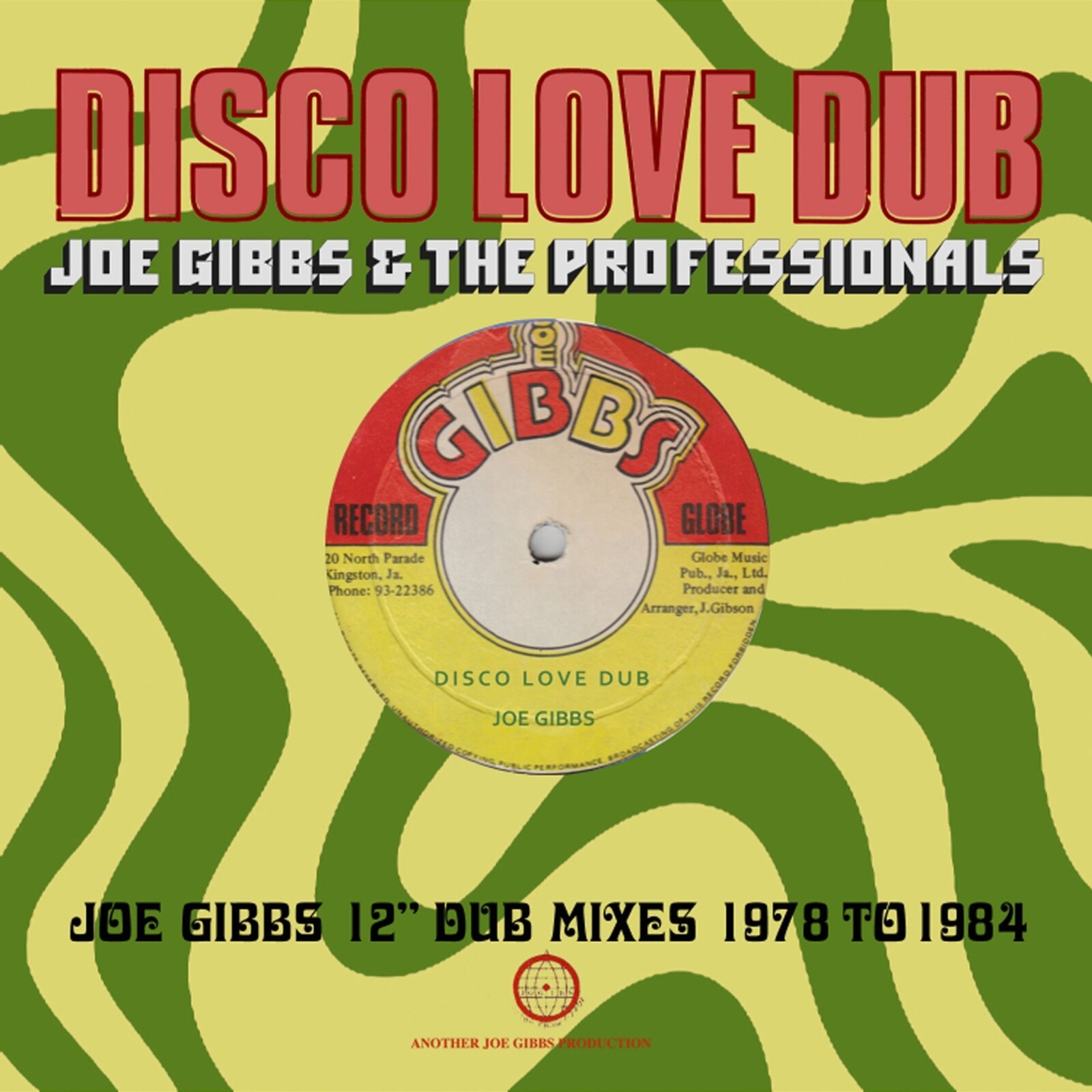 Joe Gibbs & The Professionals, DISCO LOVE DUB - JOE GIBBS 12
