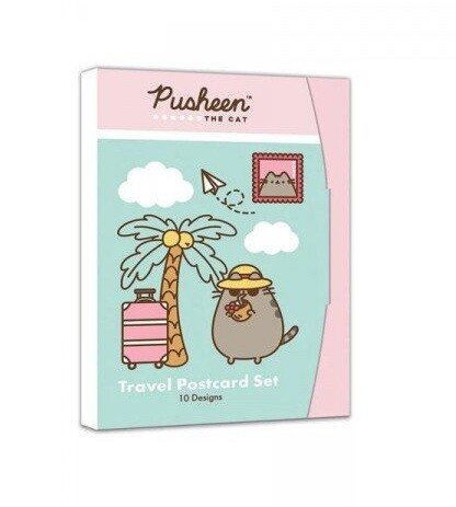 Sada pohľadníc s mačkou Pusheen