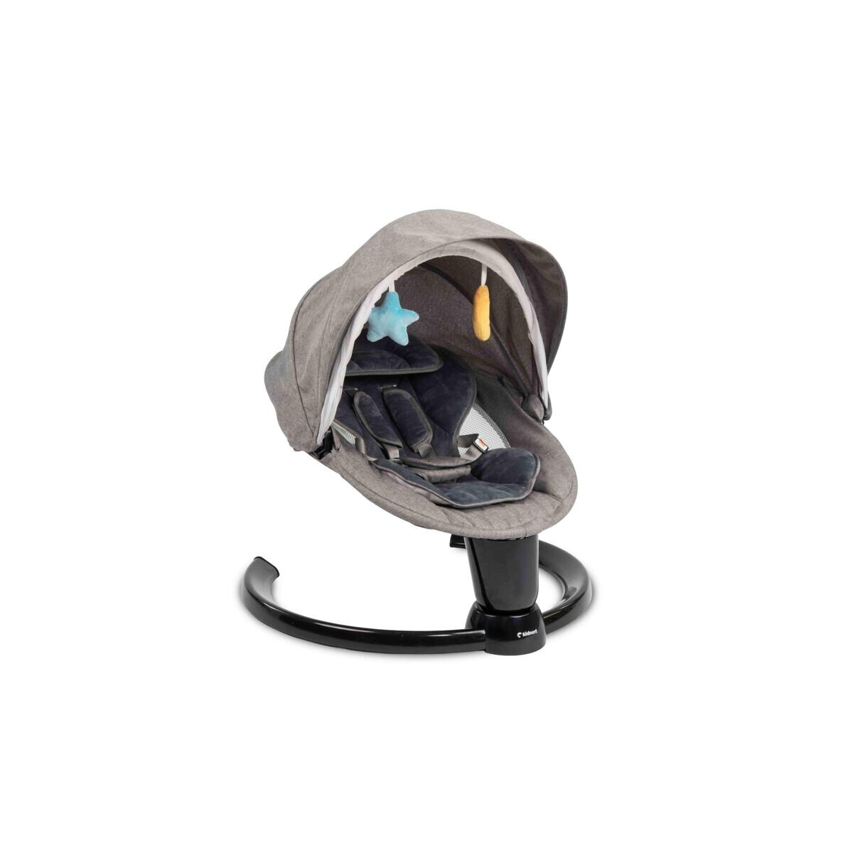 Kidnort Elektrické hojdačka Drom čierne