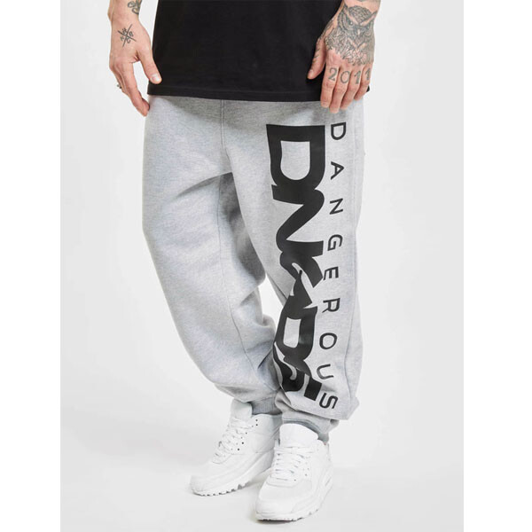 Dangerous DNGRS Classic Sweatpants grey melange - 3XL