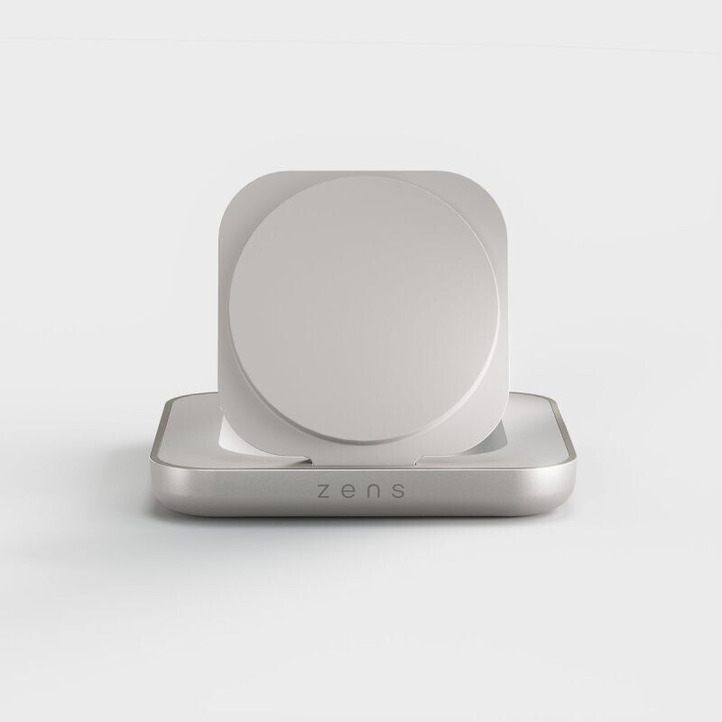 ZENS Qi2 nightstand charger White ZESC20W