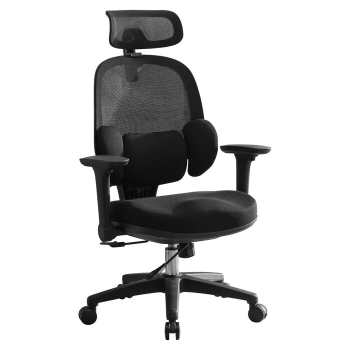 KONDELA Abramo kancelárske kreslo čierna