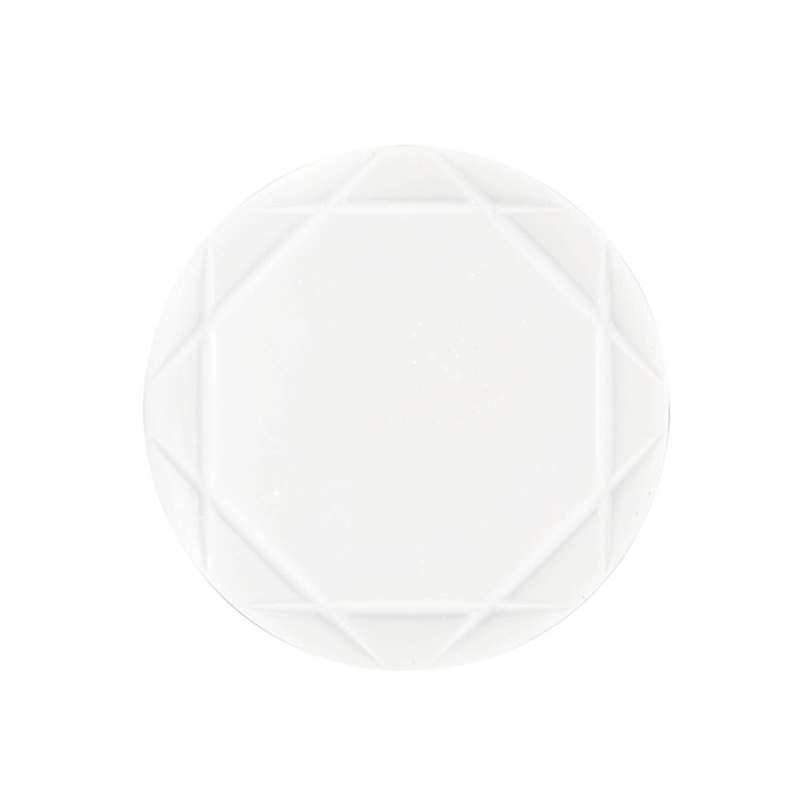 stropné LED svetlo Elixir, Ø 30 cm, biele, plast, CCT