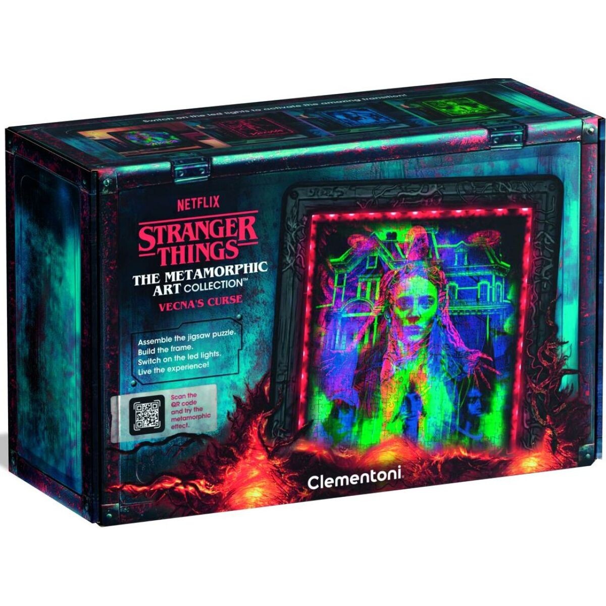 Clementoni puzzle 520 Svietiace metamorfické puzzle Stranger Things Vecna