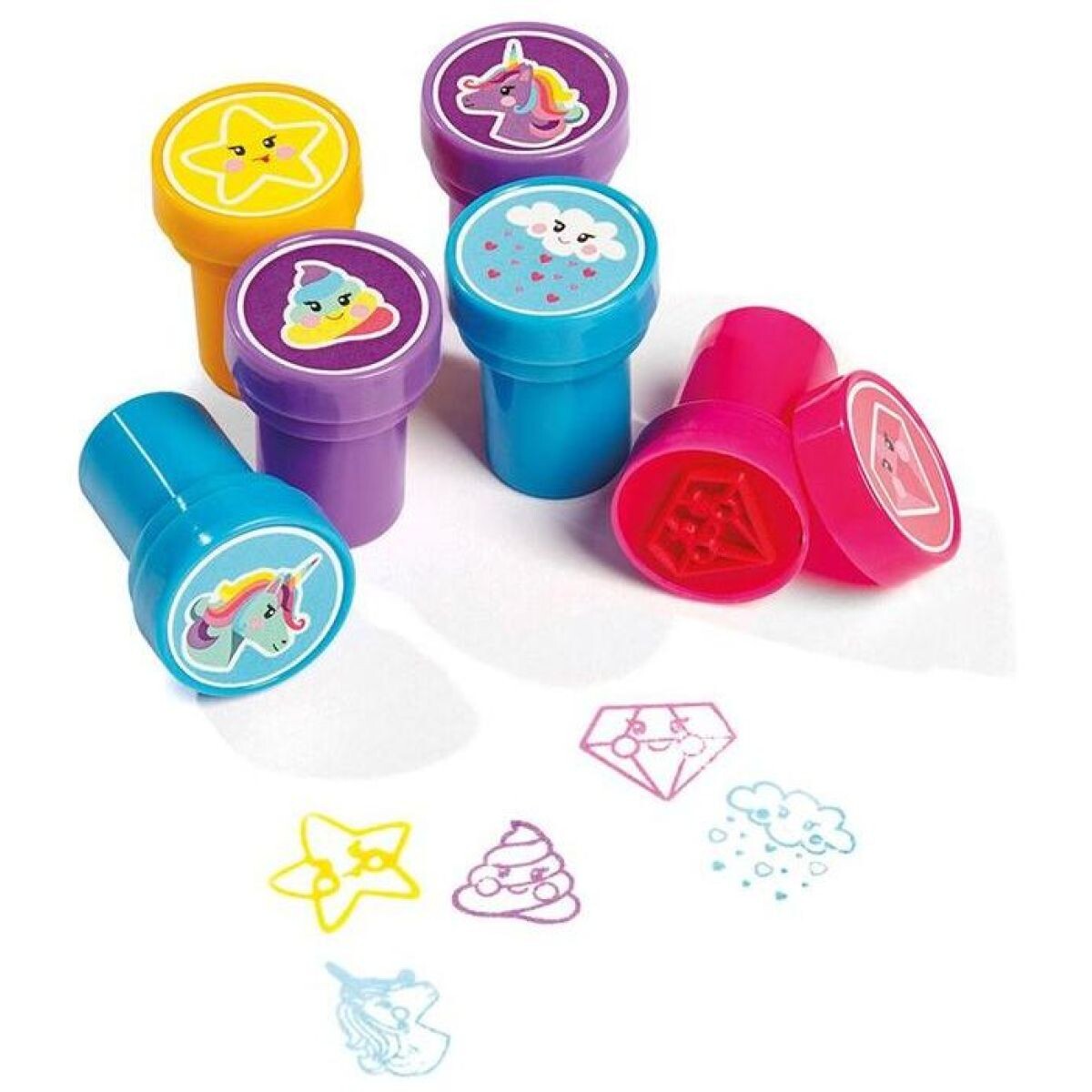 Totum Jednorožec pečiatky 12 ks