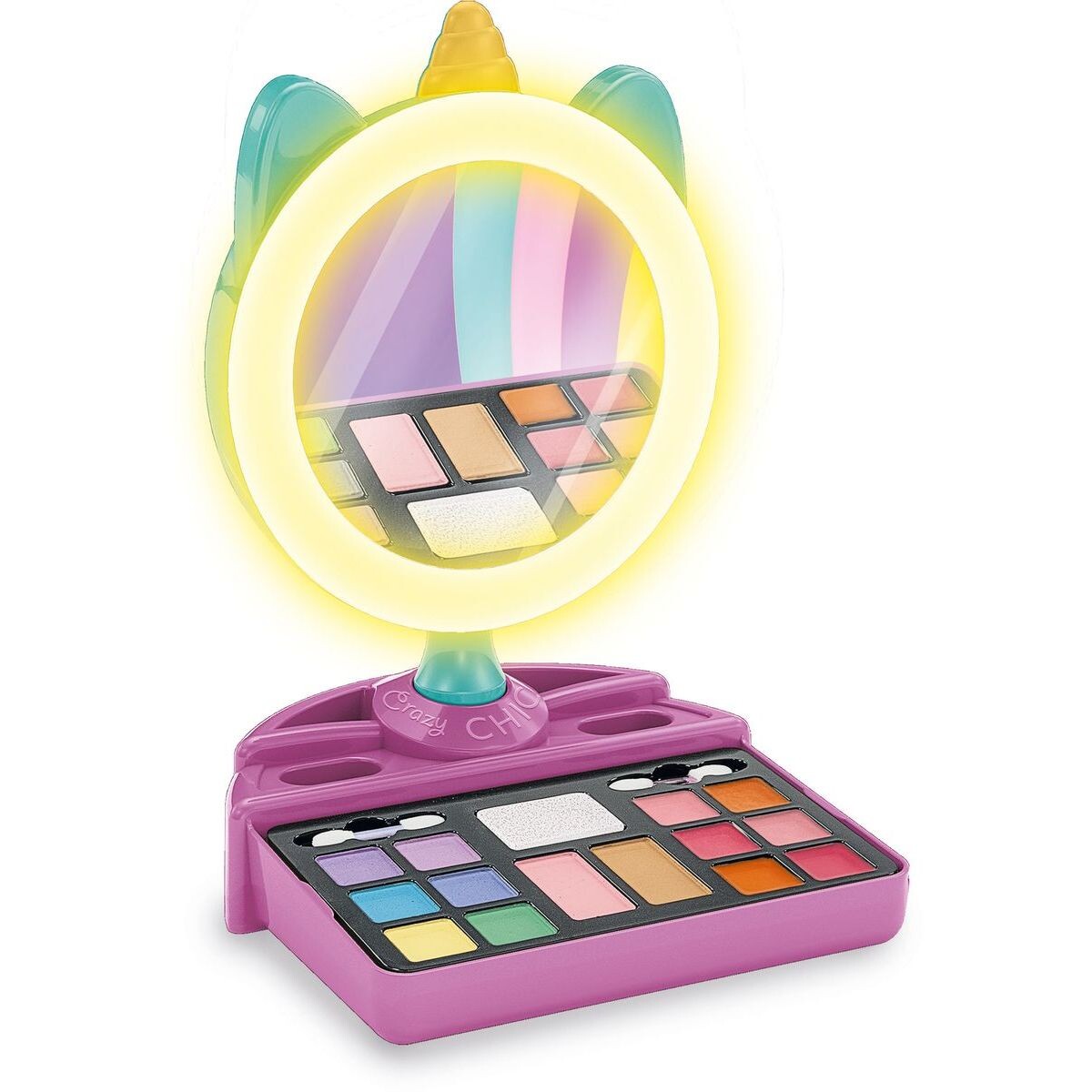 Clementoni Crazy chic kozmetické zrkadlo Jednorožec