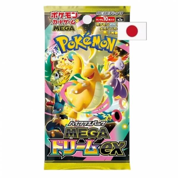 Nintendo Pokémon Mega Dream Ex Booster - japonský