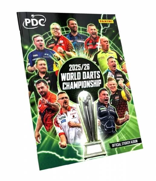 Panini 2025-26 PDC World Darts Championship - album na samolepky