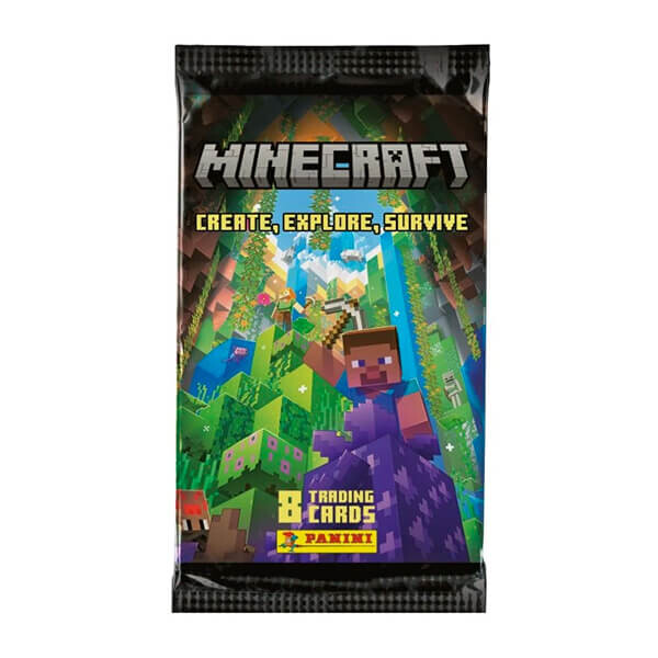 Panini Minecraft karty 3 (8 kariet)