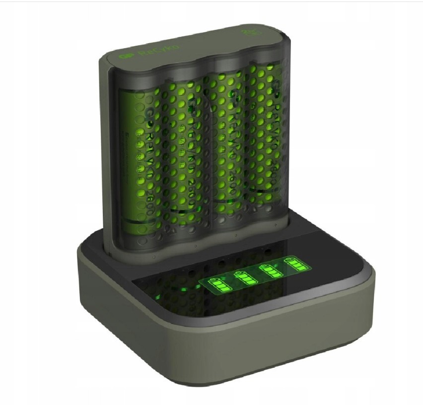 EMOS Nabíjačka batérií GP ReCyko USB M451 + dokovacia stanica + 4x AA 2100 B53457P