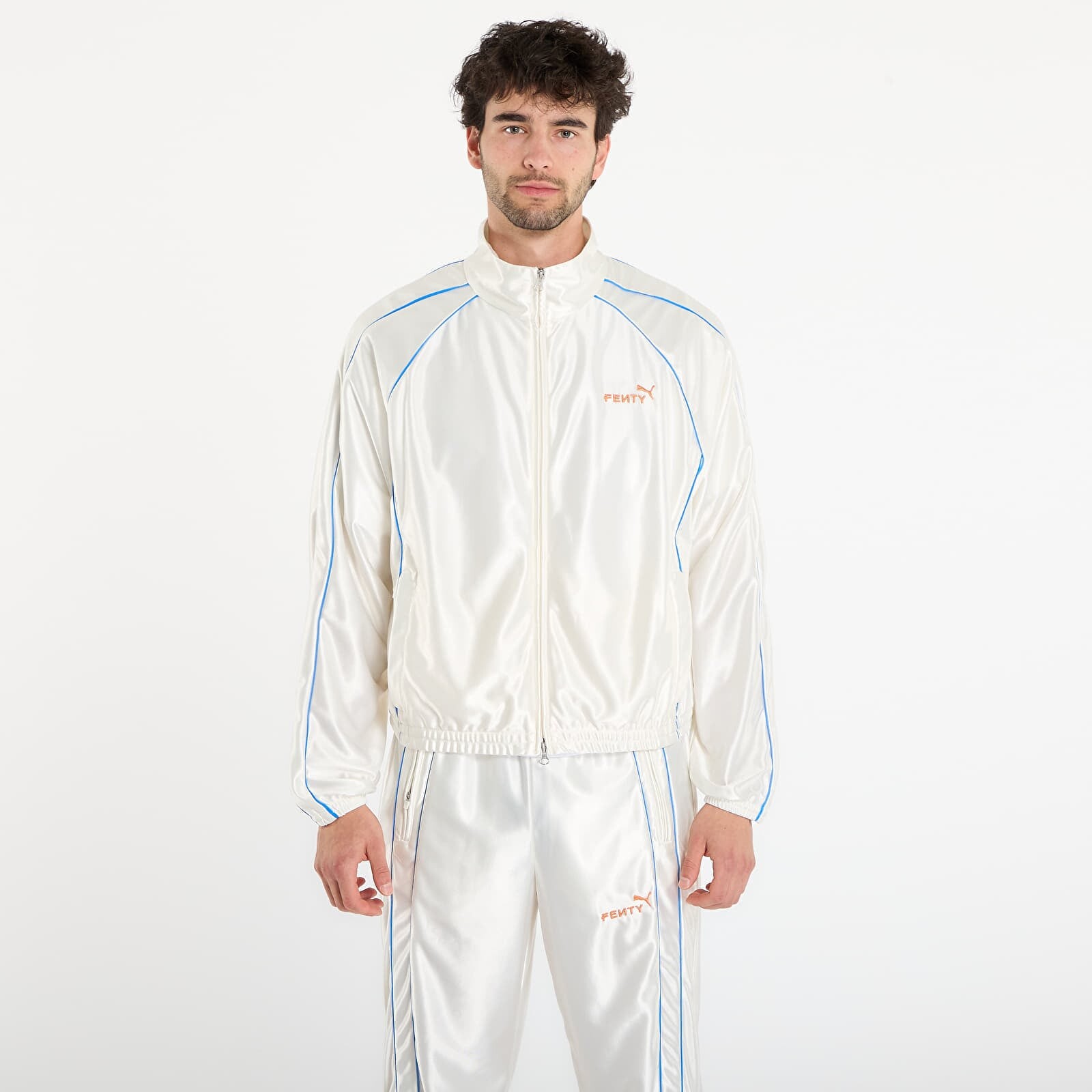 Bunda Puma x FENTY T7 Piping Track Jacket UNISEX Warm White L