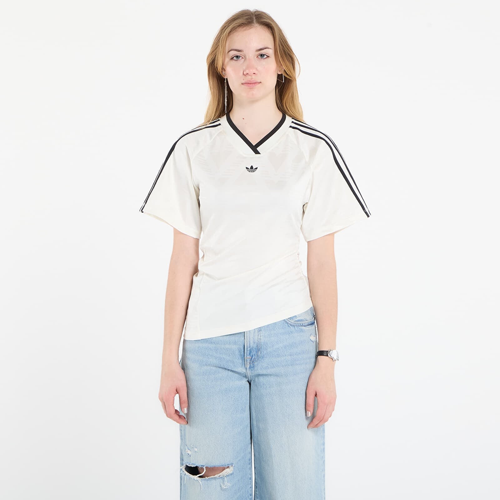 Dres adidas Rouched Foot J Off White XL