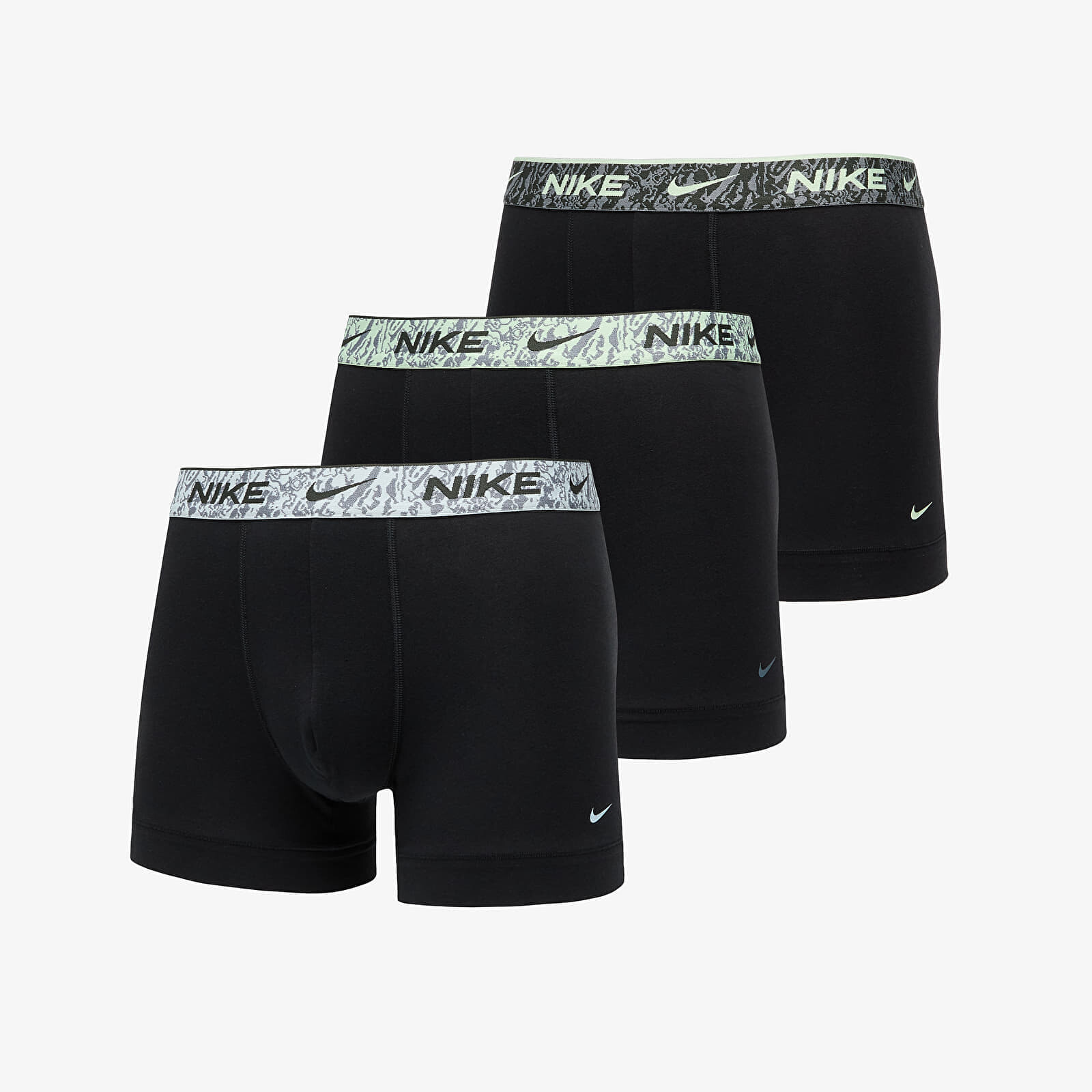 Boxerky Nike DRI-FIT Everyday Cotton Stretch Trunk 3-Pack Multicolor S