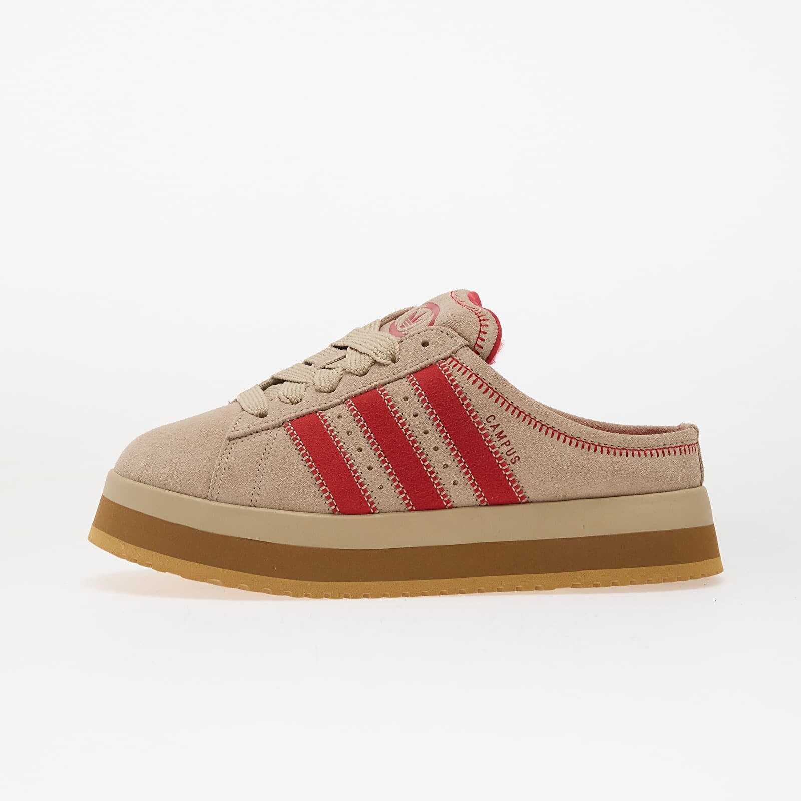 Tenisky adidas Campus 00s Wtr Lo W Stokha/ Stokha/ Better Scarlet EUR 41 1/3
