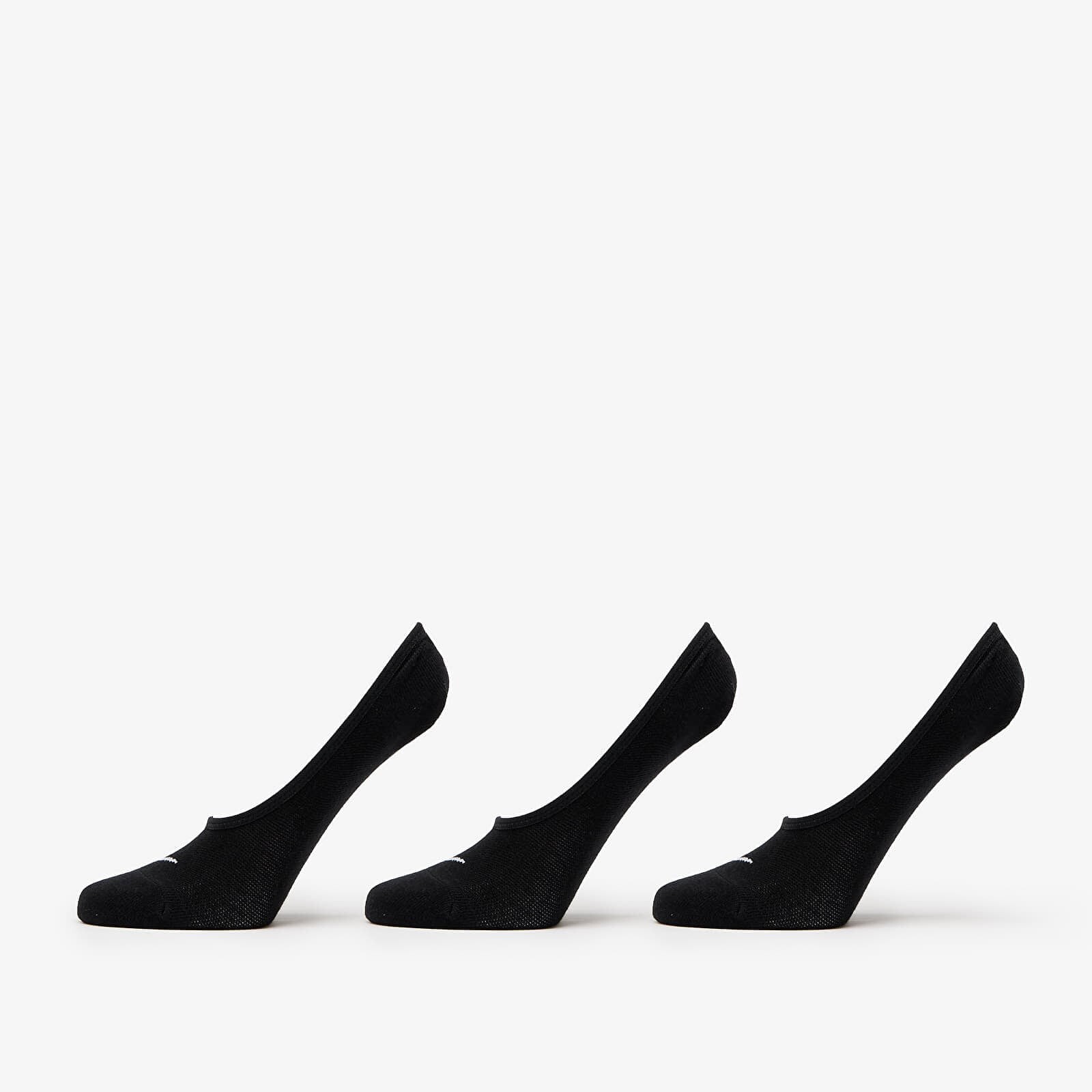 Ponožky Nike 3 Pack Lightweight Footie Socks Black 34-38