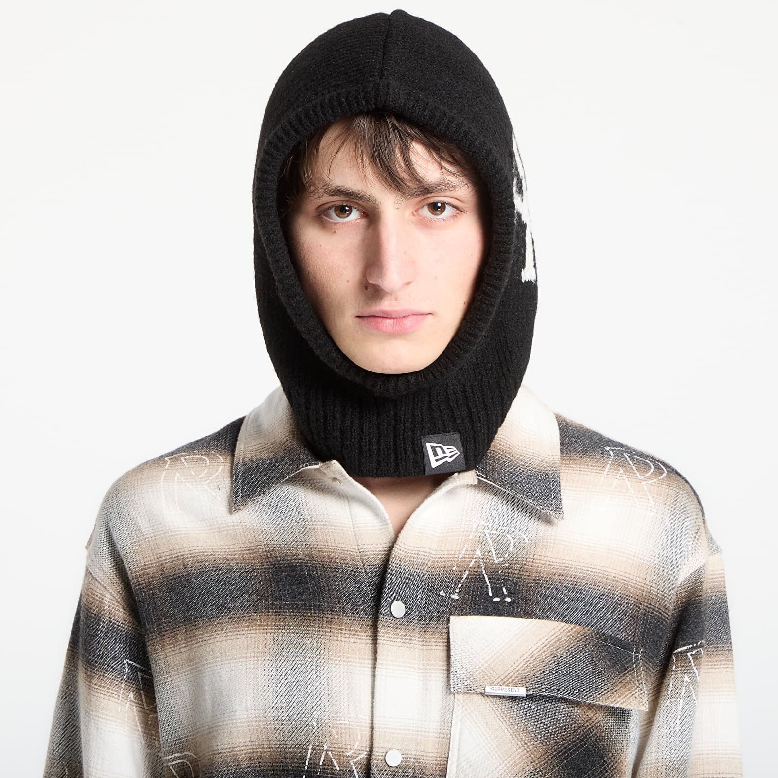 Čiapka New Era MLB New York Yankees Slouch Balaclava Black Universal