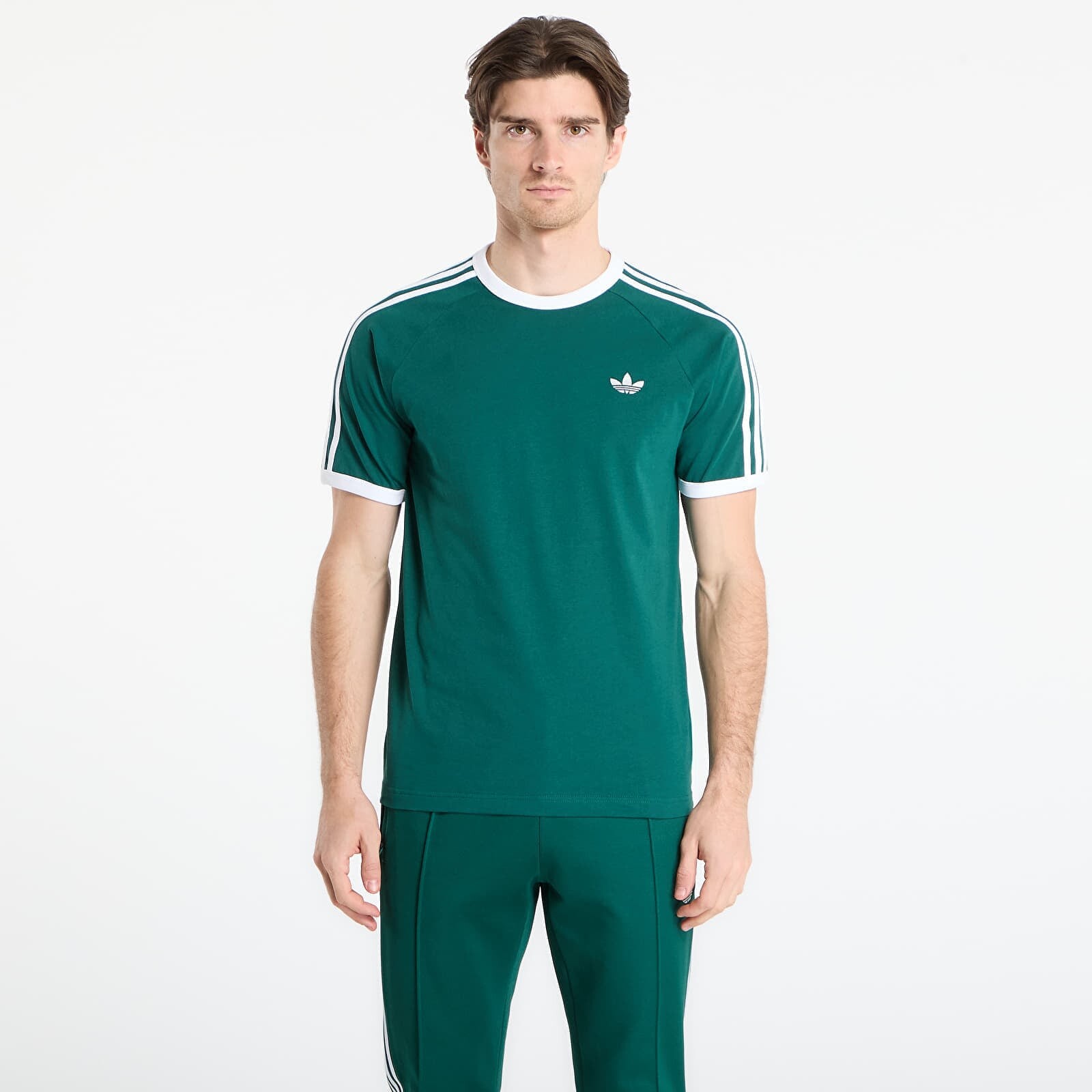 Tričko adidas 3S Tee Collegiate Green XXL