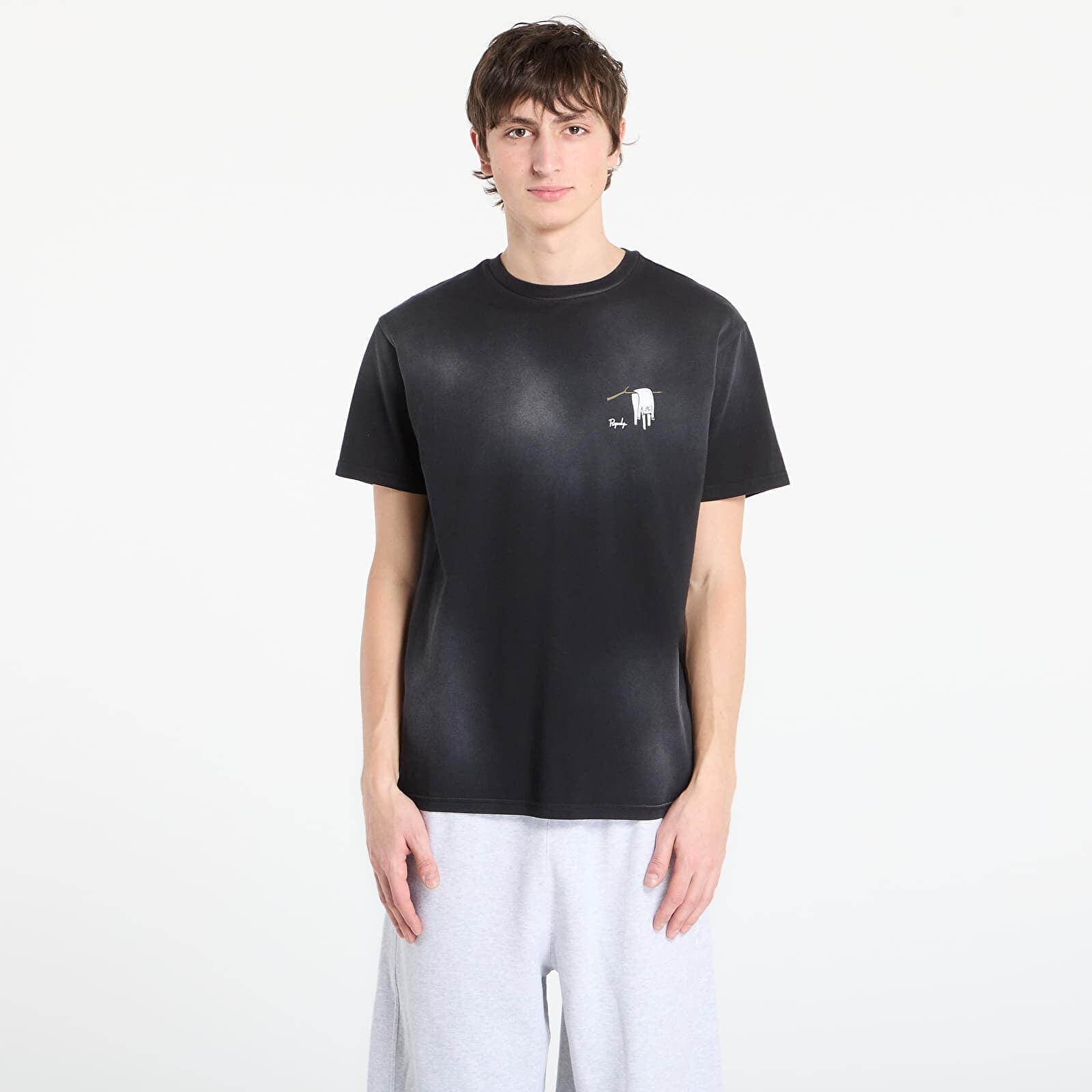 Tričko RIPNDIP Nermali Tee Black Vintage Wash L