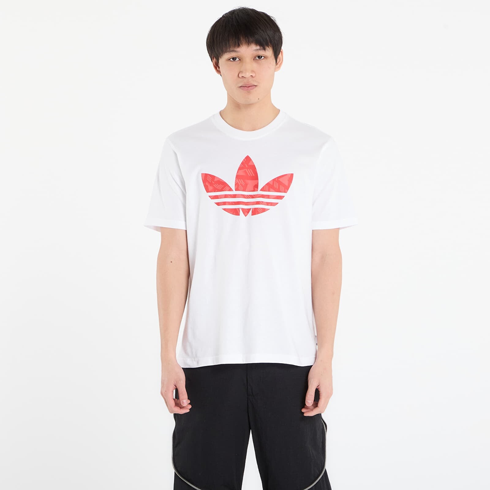 Tričko adidas Gfx T White M
