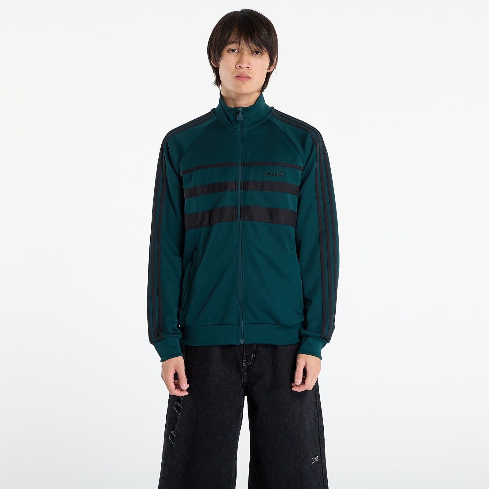 Mikina adidas The First Track Top Aurora Ivy XXL
