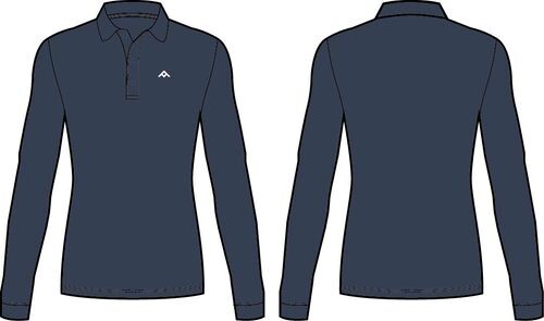 Women's T-shirt NAX BERGA mood indigo variant pa