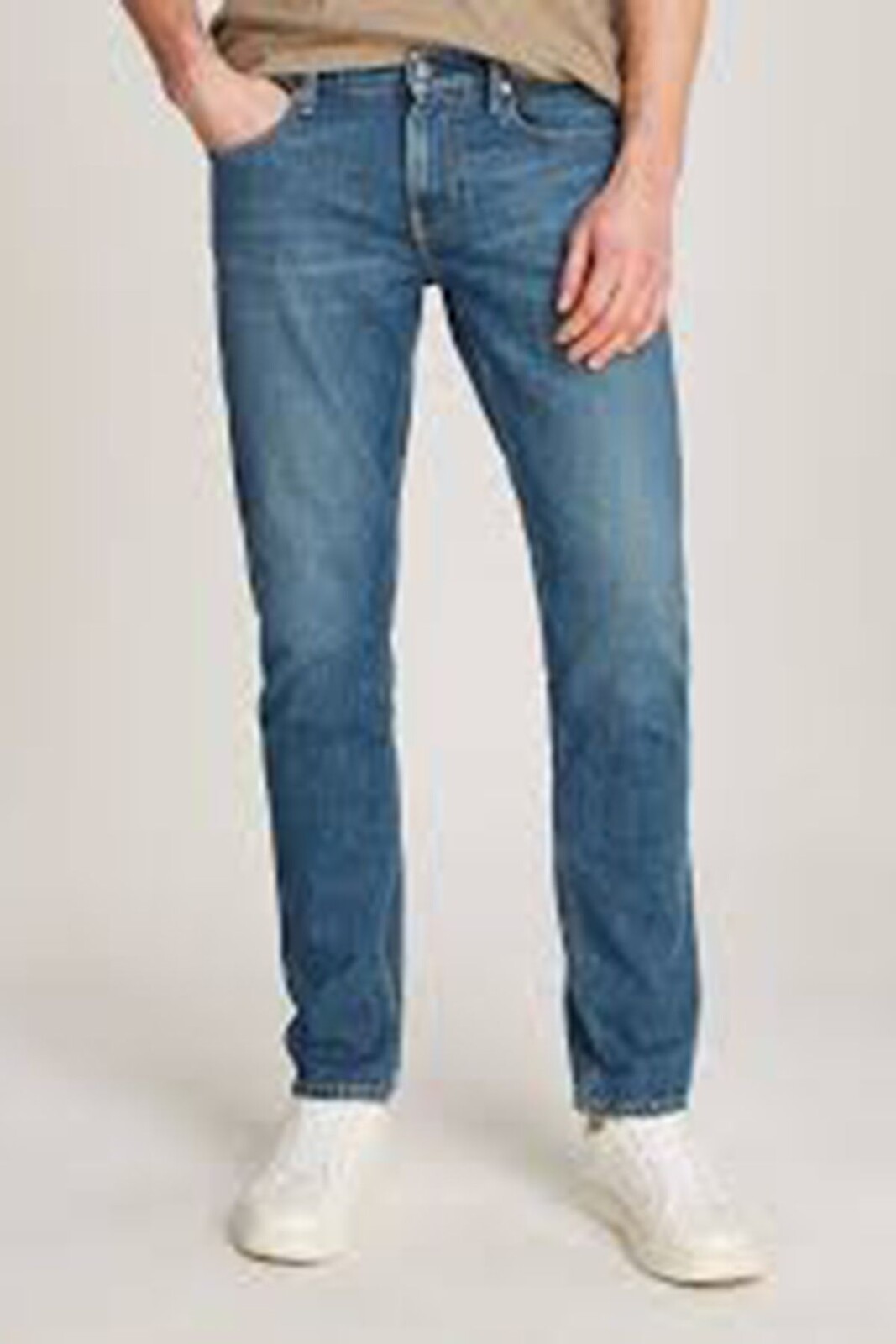 Calvin Klein pánske slim rifle